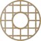 Ekena Millwork O'Neal Wood Fretwork Pierced Ceiling Medallion, Hickory, 34"OD x 12 3/8"ID x 1/4"T CMWP34X34X0250ONHI - alternate 4